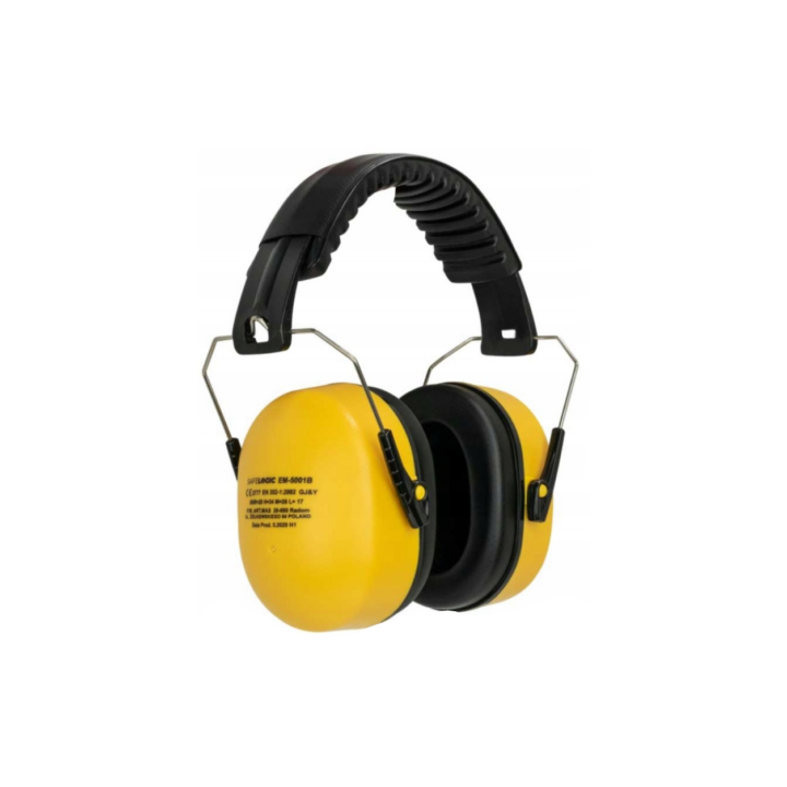 SAFELOGIC EM-5001B Kapselgehörschutz SNR 32 dB – Professioneller Gehörschutz